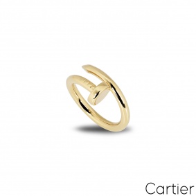 Cartier 18k Yellow Gold Juste un Clou Ring Size 52 B4092600 Cartier 18k Yellow Gold Juste un Clou Ring Size 52 B4092600